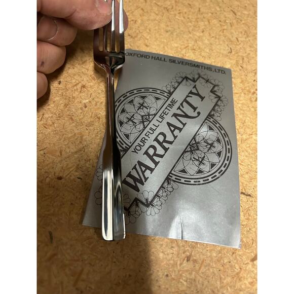 103 pc 12- 8 pc place settings + 7 serving Oxford Hall Stainless flatware NEW - Picture 2 of 4